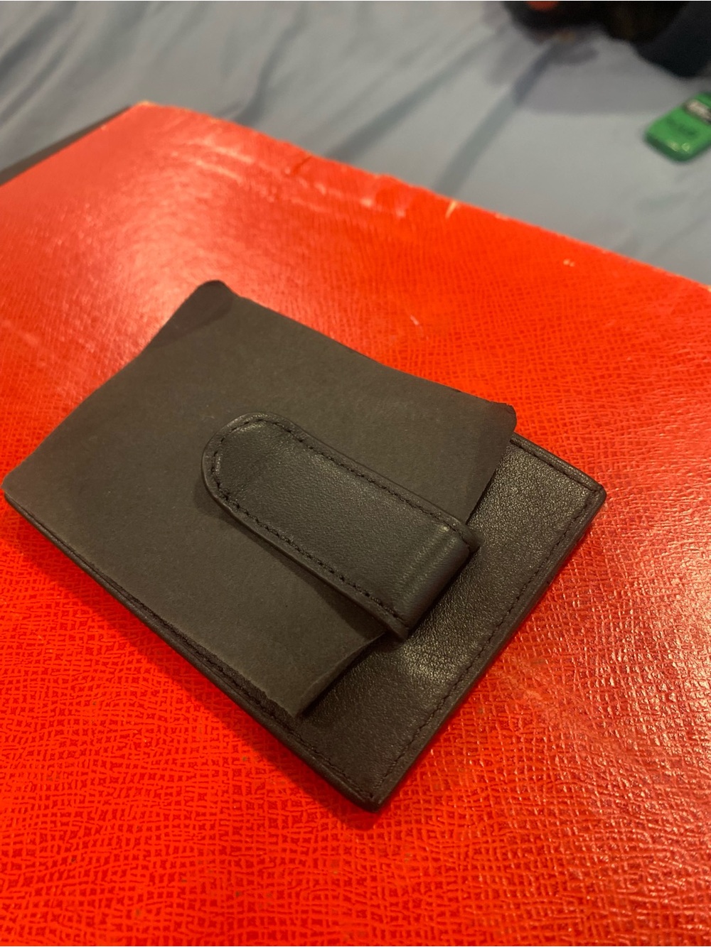 TUMI Money Clip Leather Wallet BiFold Nee no Tags Multi Pocket